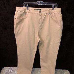 Ralph Lauren Tan Jeans for Her (REDESIGNED…new w/o tag)